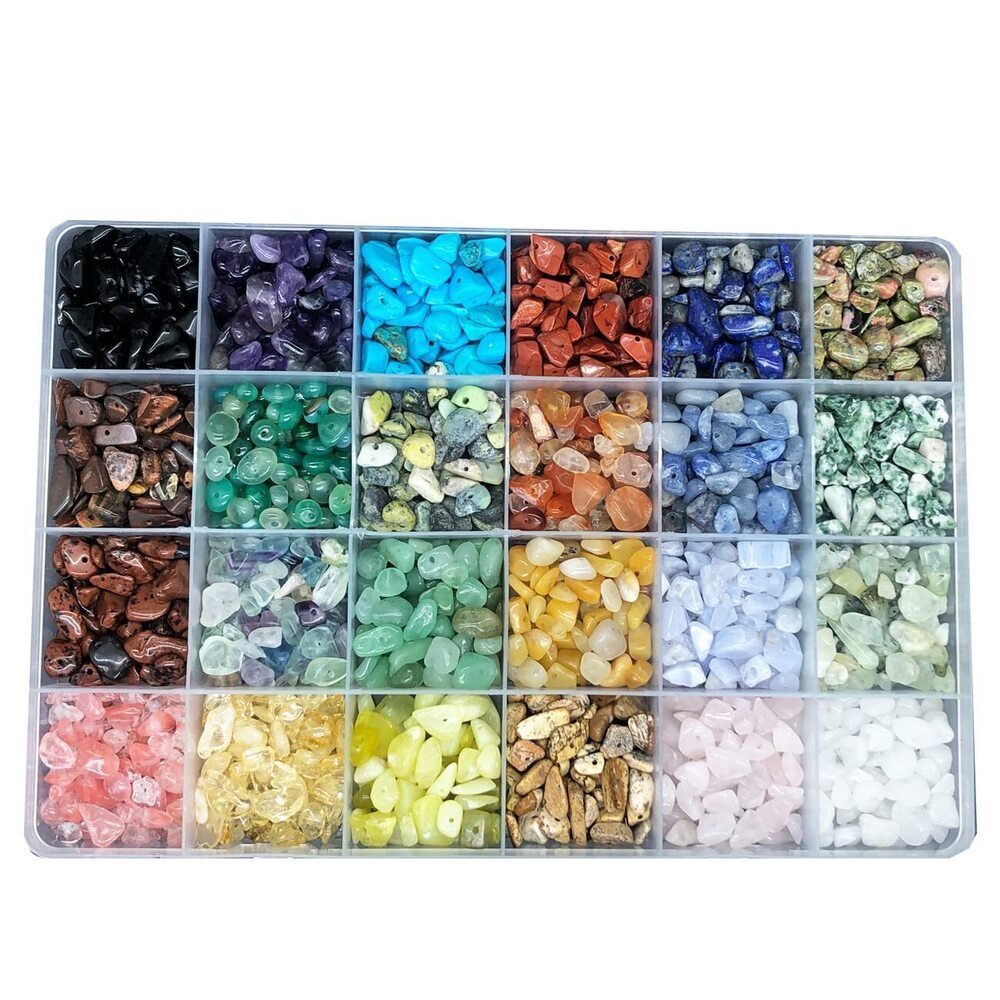 1825 Gemstone Beads Natural Irregular Shaped Stone Chips Crystal Energy
